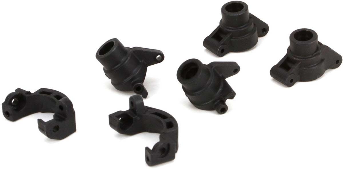 Spindle, Hub & Carrier Set: 1/18 4WD All
